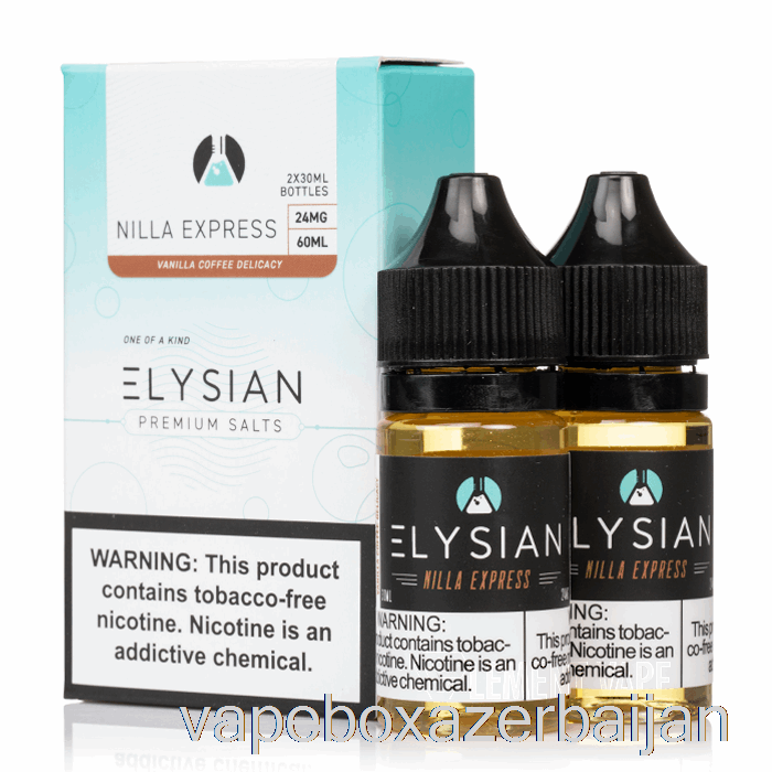 Vape Smoke Nilla Express - Elysian SALTS - 60mL 24mg